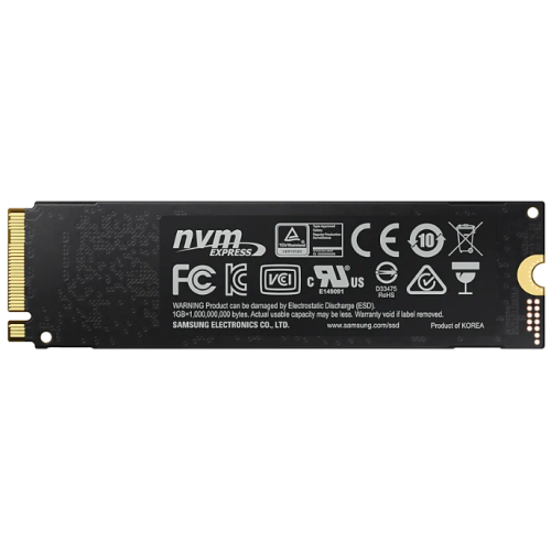 SSD M.2 (PCI-E NVMe) 250Gb Samsung 970 EVO plus (R3500/W2300MB/s) (MZ-V7S250BW) 1year