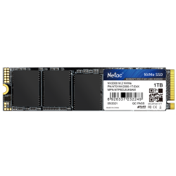 Netac SSD NV2000 1TB PCIe 3 x4 M.2 2280 NVMe 3D NAND, R/W up to 2500/2100MB/s, TBW 600TB, 5y wty
