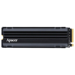 Apacer SSD AS2280Q4U 512Gb M.2 2280 PCIe Gen4x4, R7000/W3000 Mb/s, 3D NAND, MTBF 1.6M, NVMe, 350TBW, Retail, Heatsink, 5 years (AP512GAS2280Q4U-1)