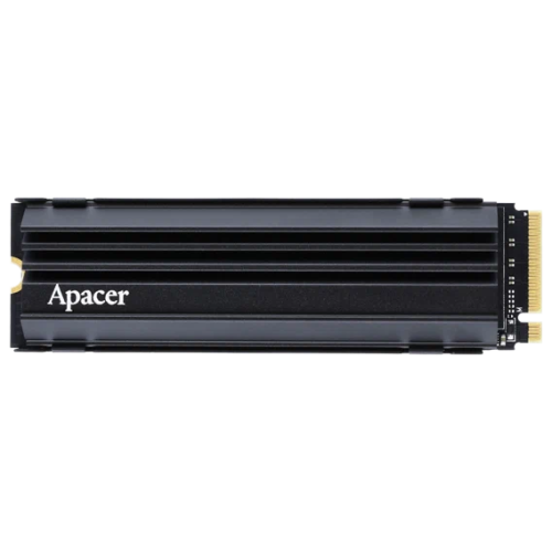 Apacer SSD AS2280Q4U 512Gb M.2 2280 PCIe Gen4x4, R7000/W3000 Mb/s, 3D NAND, MTBF 1.6M, NVMe, 350TBW, Retail, Heatsink, 5 years (AP512GAS2280Q4U-1)