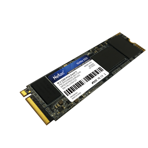 Netac SSD N950E Pro 1TB PCIe 3 x4 M.2 2280 NVMe 3D NAND, R/W up to 3350/2800MB/s, TBW 800TB, 1024MB DRAM buffer, with heat sink, 5y wty