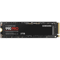 SSD M.2 (PCI-E NVMe 2.0 Gen 4.0 x4) 2Tb Samsung 990 PRO (R7450/W6900MB/s) 1year