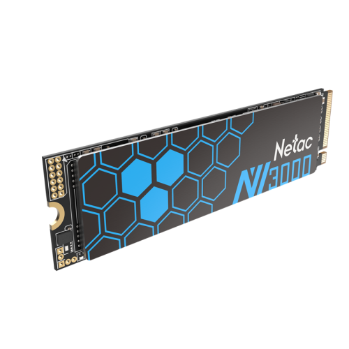 Netac SSD NV3000 250GB PCIe 3 x4 M.2 2280 NVMe 3D NAND, R/W up to 3000/1400MB/s, TBW 150TB, with heat sink, 5y wty