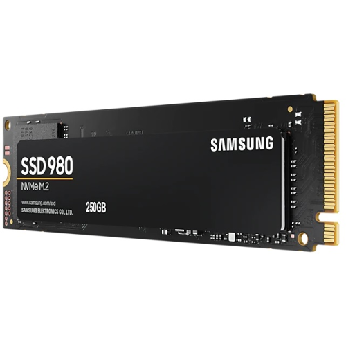 SSD M.2 (PCI-E NVMe) 250Gb Samsung 980 (R2900/W1300MB/s) (MZ-V8V250BW) 1year