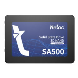 Netac SSD SA500 240GB 2.5 SATAIII 3D NAND, R/W up to 520/450MB/s, TBW 120TB, 3y wty