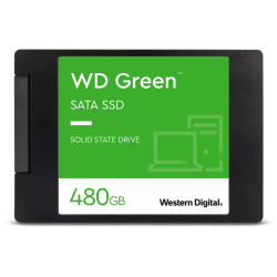Western Digital SSD Green 480Gb SATA-III 2,5”/7мм 3D NAND WDS480G3G0A, 1 year