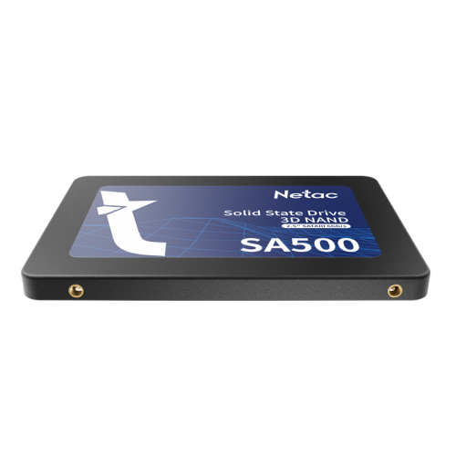 Netac SSD SA500 1TB 2.5 SATAIII 3D NAND, R/W up to 530/475MB/s, TBW 480TB, 3y wty