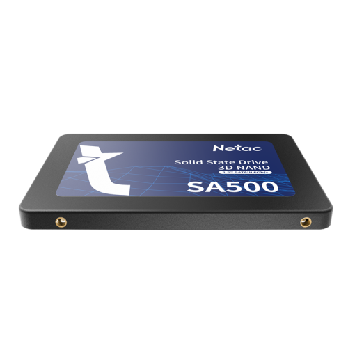 Netac SSD SA500 256GB 2.5 SATAIII 3D NAND, R/W up to 520/450MB/s, TBW 120TB, 3y wty