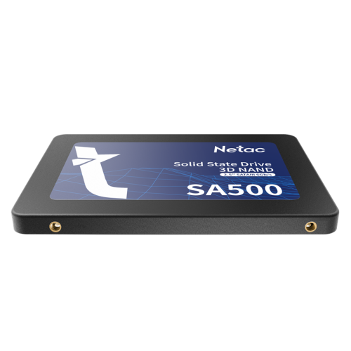Netac SSD SA500 960GB 2.5 SATAIII 3D NAND, R/W up to 530/475MB/s, TBW 480TB, 3y wty