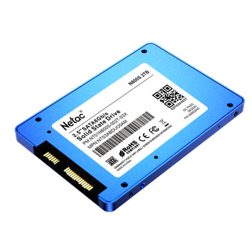 Netac SSD N600S 2TB 2.5 SATAIII 3D NAND, 7mm, R/W up to 545/500MB/s, TBW 1120TB, 5y wty