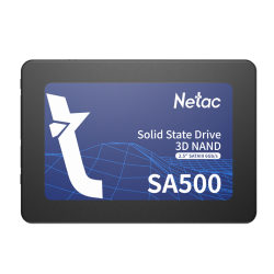 Netac SSD SA500 1TB 2.5 SATAIII 3D NAND, R/W up to 530/475MB/s, TBW 480TB, 3y wty