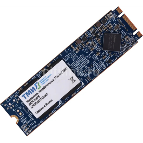 ТМИ SSD M.2 2280 1ТБ SATA3 6Gbps, 3D TLC, до R560/W520, IOPS (random 4K) до R66K/W73K, 2521,01 TBW, 3,45 DWPD 2y wty МПТ