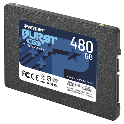 Patriot BURST ELITE 480GB SATA3 2,5