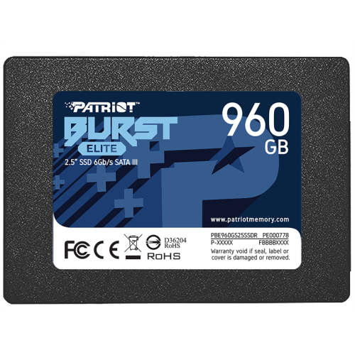 Patriot BURST ELITE 960GB SATA3 2,5