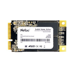 Netac SSD N5M 2TB mSATA SATAIII 3D NAND, R/W up to 545/500MB/s, TBW 1120TB, 3y wty