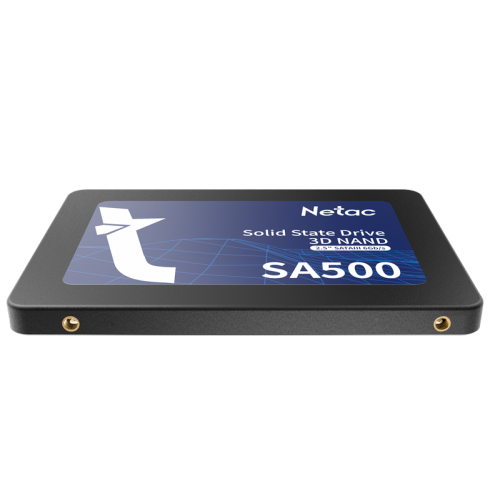 Netac SSD SA500 120GB 2.5 SATAIII 3D NAND, R/W up to 500/400MB/s, TBW 60TB, 3y wty