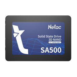 Netac SSD SA500 120GB 2.5 SATAIII 3D NAND, R/W up to 500/400MB/s, TBW 60TB, 3y wty