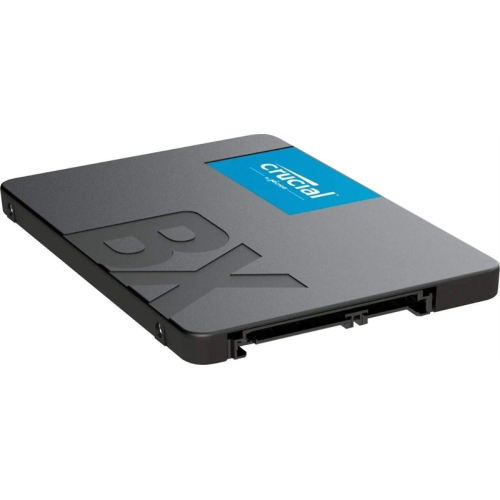 Crucial SSD Disk BX500 500GB SATA 2.5” 7mm (with 9.5mm adapter) SSD, 1 year