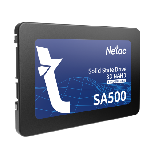 Netac SSD SA500 240GB 2.5 SATAIII 3D NAND, R/W up to 520/450MB/s, TBW 120TB, 3y wty