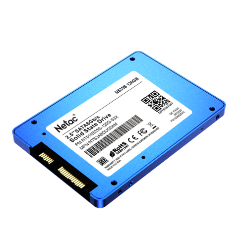 Netac SSD N535S 120GB 2.5 SATAIII 3D NAND, 7mm, R/W up to 510/440MB/s, TBW 70TB, 5y wty