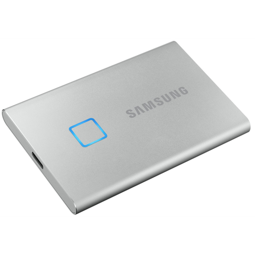 SSD Samsung T7 Touch External 2Tb SILVER USB 3.2 (MU-PC2T0S/WW) 1year