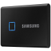 SSD Samsung T7 Touch External 2Tb BLACK USB 3.2 (MU-PC2T0K/WW), 1year