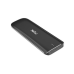 Netac ZX Black 500GBUSB 3.2 Gen 2 Type-C External SSD, R/W up to 1050MB/950MB/s, with USB C to A cable and USB C to C cable 3Y wty