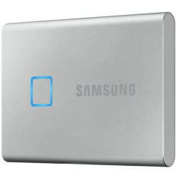 SSD Samsung T7 Touch External 2Tb SILVER USB 3.2 (MU-PC2T0S/WW) 1year
