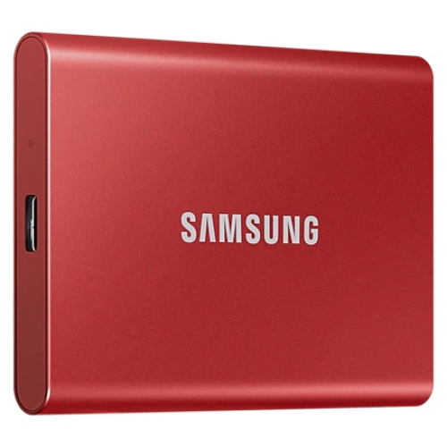 SSD Samsung T7 Touch External 500Gb RED USB 3.2 (MU-PC500R/WW ) 1year
