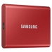 SSD Samsung T7 Touch External 500Gb RED USB 3.2 (MU-PC500R/WW ) 1year