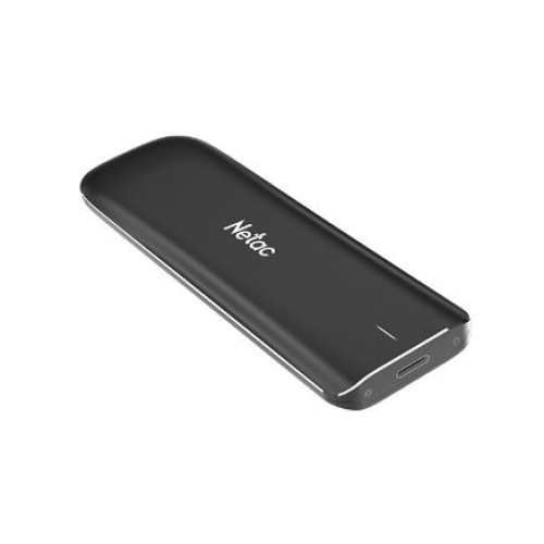 Netac ZX Black 250GBUSB 3.2 Gen 2 Type-C External SSD, R/W up to 1050MB/950MB/s, with USB C to A cable and USB C to C cable 3Y wty