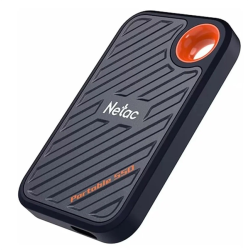 Netac ZX20 1TB USB 3.2 Gen 2 Type-C External SSD, R/W up to 2000MB/1800MB/s, with USB C to A cable and 20Gbps USB C to C cable 5Y wty