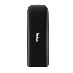 Netac ZX Black 1TBUSB 3.2 Gen 2 Type-C External SSD, R/W up to 1050MB/950MB/s, with USB C to A cable and USB C to C cable 3Y wty