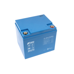 (649) Бастион Skat i-Battery 12-40 LiFePO4 АКБ LI-ION 12В/40 Ач/4S7P/BMS/T7 М6/Срок службы — 12 лет/5 л.г