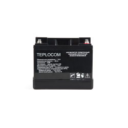 (436) Бастион TEPLOCOM 40Ач АКБ СК 12В/40 Ач/M6/Срок службы — 12 лет.