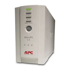 APC Back-UPS CS 500VA/300W, 230V, 4xC13 outlets (1 Surge & 3 batt.), Data/DSL protection, USB, PCh, user repl. batt., 1 year warranty