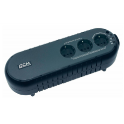 Powercom Back-UPS WOW, OffLine, 300VA/165W, Tower, 3xSchuko outlets(1 Surge & 2 batt) (41484)