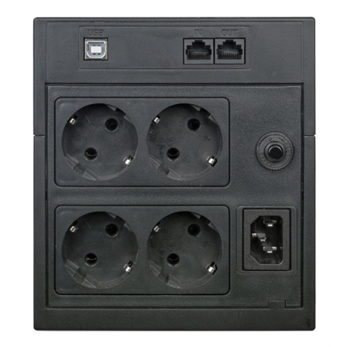 Powercom Raptor, Line-Interactive, 1500VA/900W, Tower, 4xSchuko, LCD, USB (1107535)