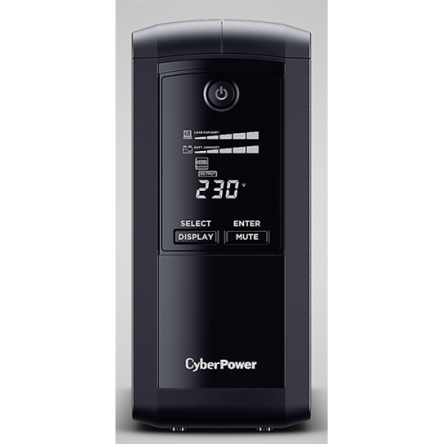 Cyberpower VP700ELCD Line-Interactive 700VA/390W USB/RS-232/RJ11/45  (4 EURO)