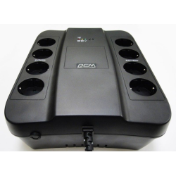 Powercom Back-UPS SPIDER, Line-Interactive, 1000VA/550W, Tower, 8xSchuko outlets (4 surge & 4 batt), USB (688277)