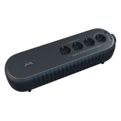 Powercom Back-UPS WOW, OffLine, 1000VA/500W, Tower, 4xSchuko outlets(1 Surge & 3 batt), USB (78235)
