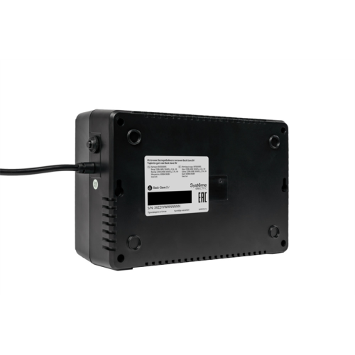 Systeme Electric Back-Save, 800VA/480W, 230V, Line-Interactive, AVR, 3xSchuko, USB charge(type A), USB