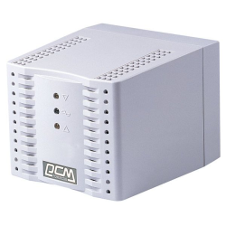 Powercom Voltage Regulator, 2000VA, White, Schuko (24350)
