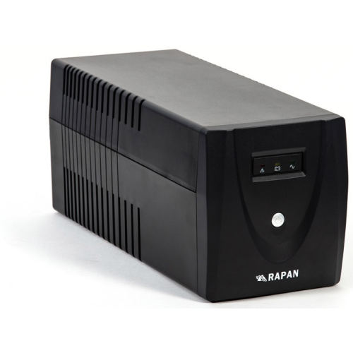 (737) Бастион RAPAN-UPS 1000ВА/600Вт/line-interactive/АКБ 7Ачx2/2xC13 2xSchuko/1,5 л.г.