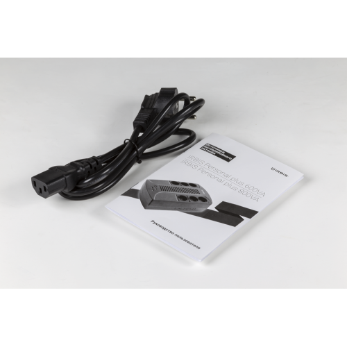 IRBIS UPS Personal plus  600VA/360W, Line-Interactive, AVR, 6xSchuko outlets(3 Surge & 3 batt.), 2 USB charger, 2 year warranty