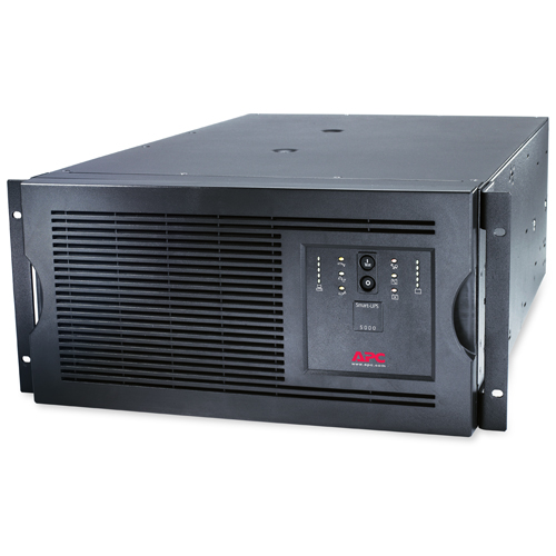 APC Smart-UPS 5000VA/4000W, 230V, Rackmount/Tower, 5U height, Line-interactive, Hot Sw. User Repl. Batt., SmartSlot, PowerChute, 1 year warranty