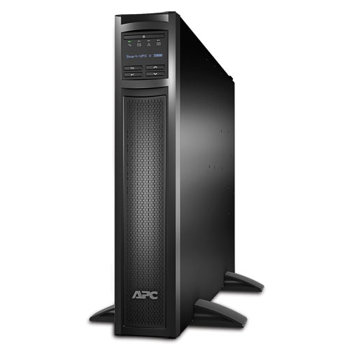 APC Smart-UPS X 3000VA/2700W, RM 2U/Tower, Ext. Runtime, Line-Interactive, LCD, Out: 220-240V 8xC13 (3-gr. switched) 1xC19, Pre-Inst. Web/SNMP, USB, COM, EPO, HS User Replaceable Bat, Black, 1 year wa