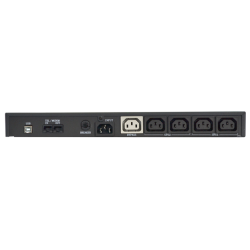Powercom King Pro RM, Line-Interactive, 1000VA/800W, Rack mount 1U, 5*IEC320-C13 (1 surge & 4 batt), USB, LCD, black (1152593)
