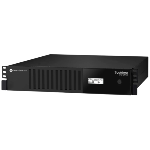 Systeme Electric Smart-Save SMT, 1000VA/720W, RM 2U, Line-Interactive, LCD, Out: 230V 6xC13, SNMP Intelligent Slot, USB, RS-232