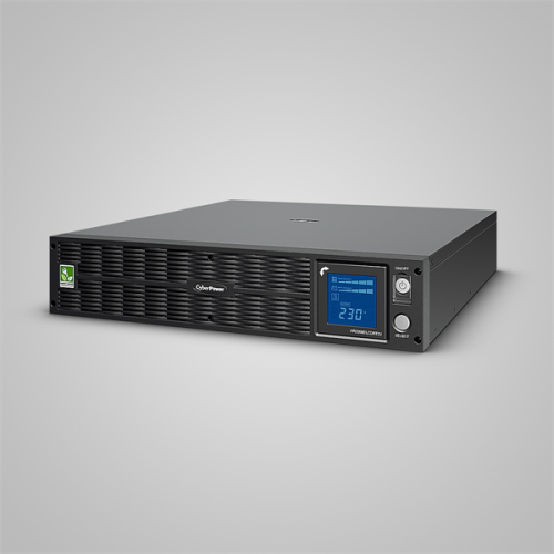 CyberPower PR3000ELCDRT2U Line-Interactive 3000VA/2700W USB/RS-232/Dry/EPO/SNMPslot/RJ11/45/ВБМ (9 IEC С13, 1 IEC C19)  EOL
